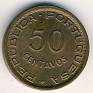 50 Centavos Angola 1961 KM# 75. Subida por Granotius